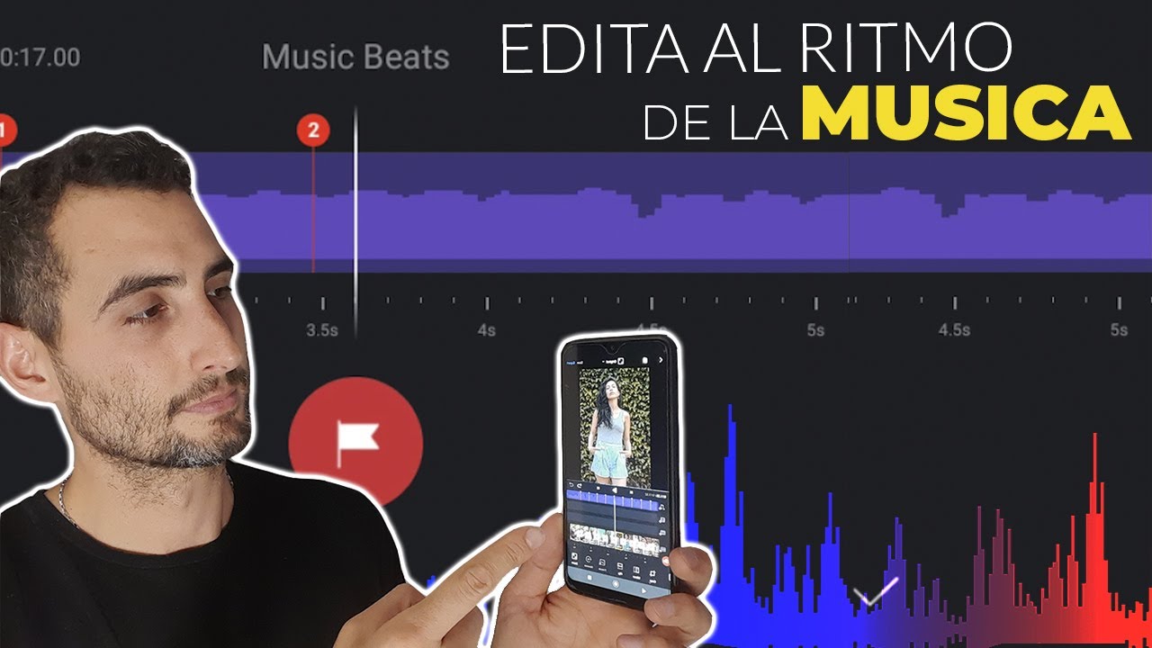 📛COMO EDITAR un video AL RITMO de la MUSICA desde el MOVIL