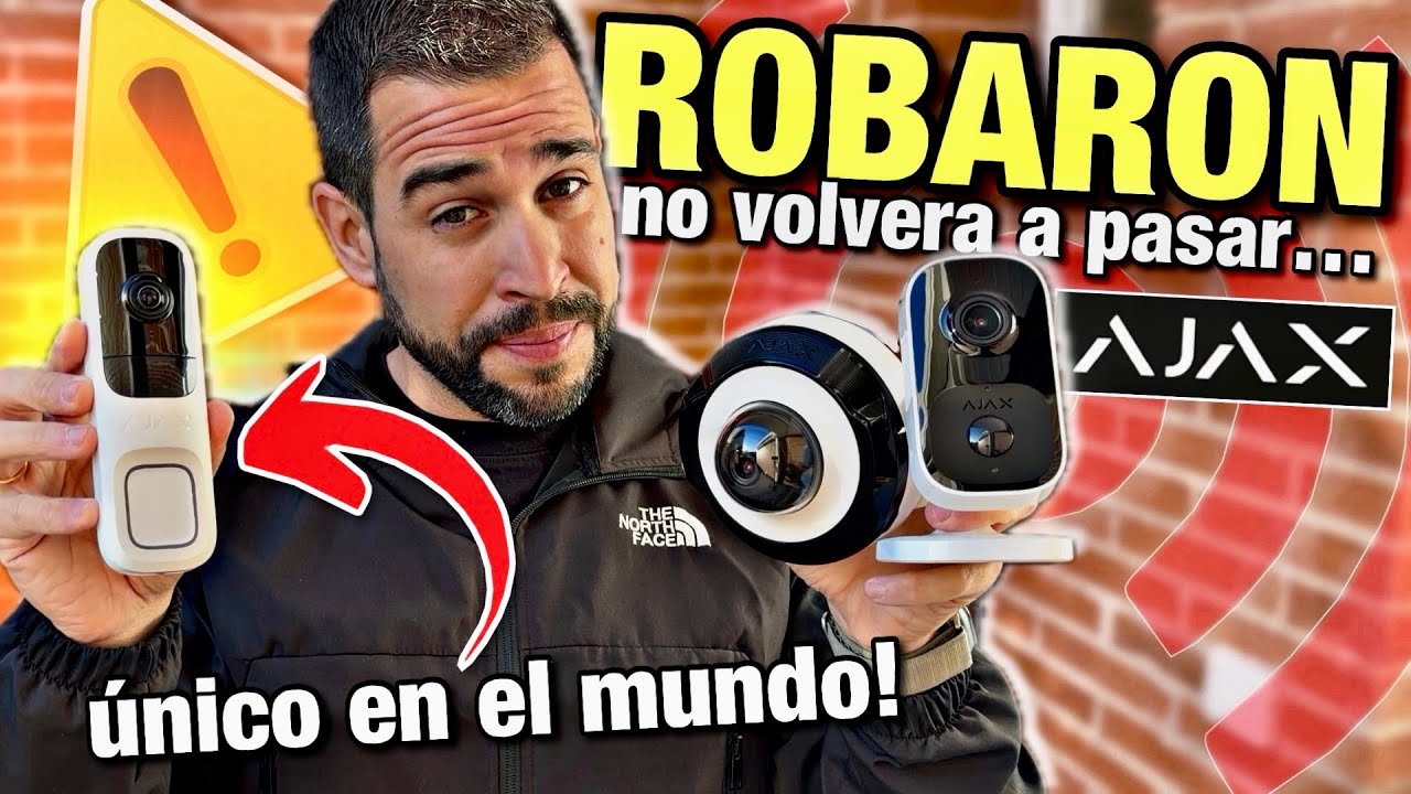 LADRONES y OKUPAS no quieren que tengas ESTO! AJAX Doorbell y c&aacute;maras AJAX