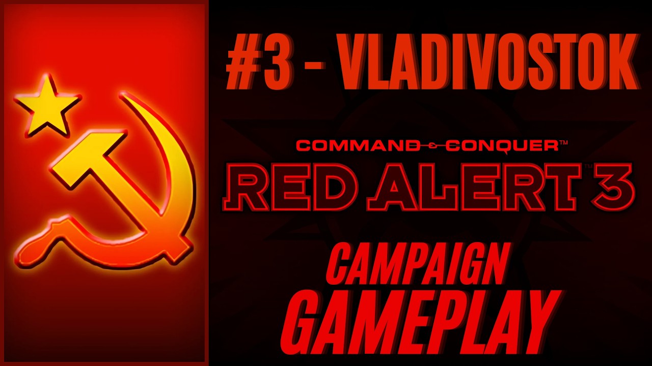 RED ALERT 3 GAMEPLAY | SOVIET UNION (HARD) CAMPAIGN - CHAPTER 3