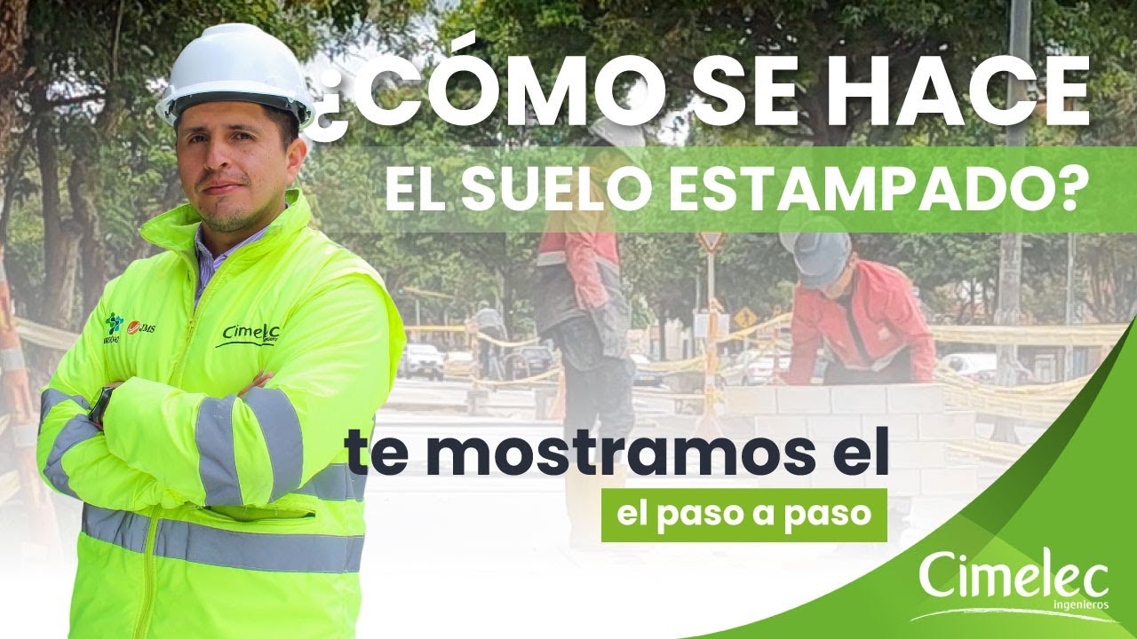 Transformando el espacio público con suelo estampado | Paso a paso 🚶‍♂️‍➡️