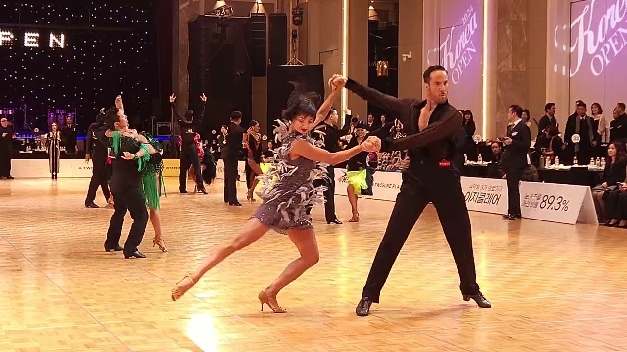 Massimo Arcolin & Laura Arcolinova rumba Korea Open Latin Korea Open 2024 championship
