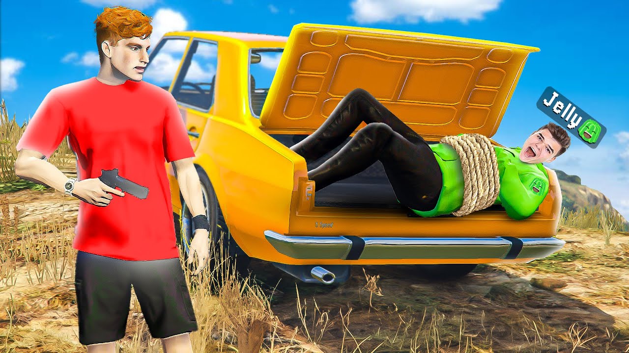 Я похитил Джелли в GTA 5 RP!