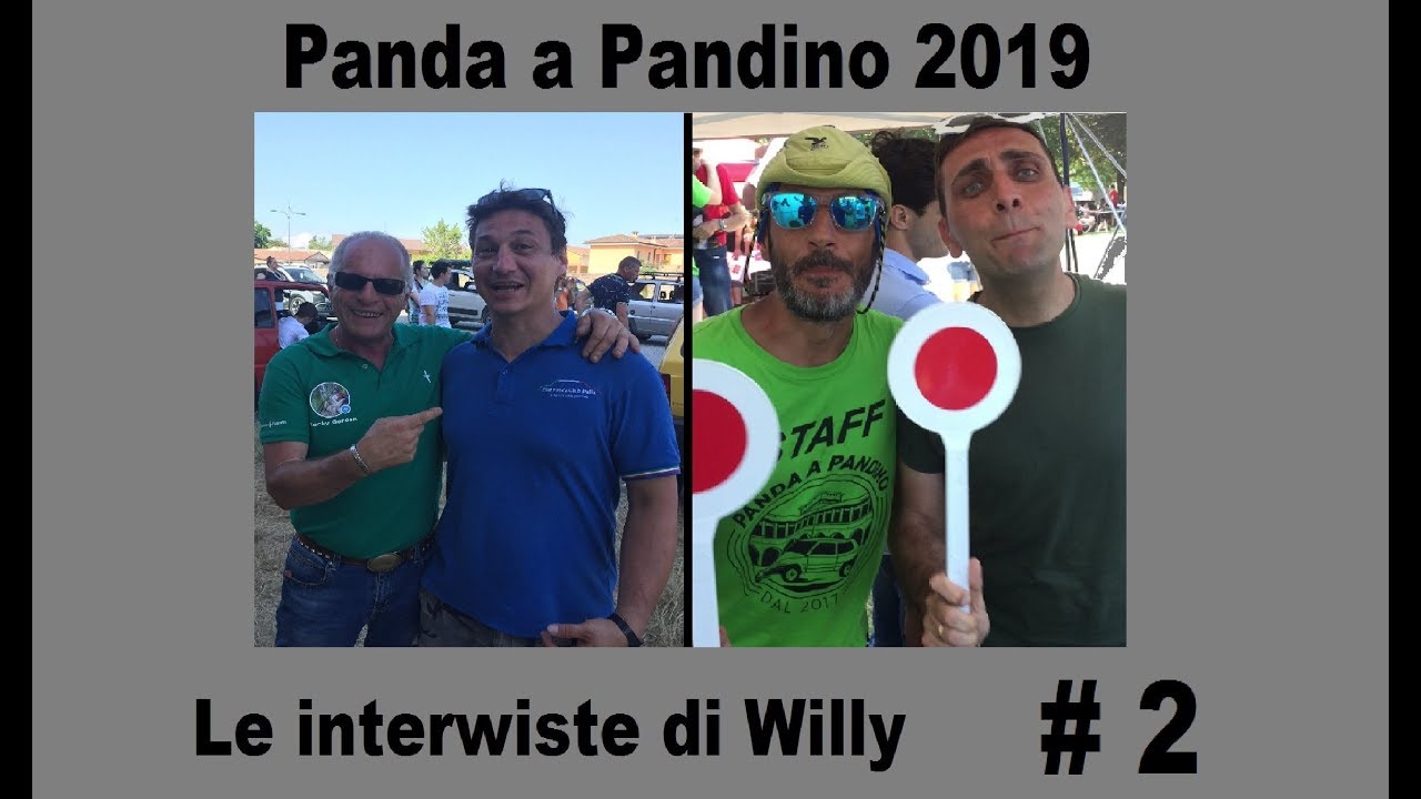 PANDA A PANDINO 2019 - le interWiste di Willy - PARTE 2