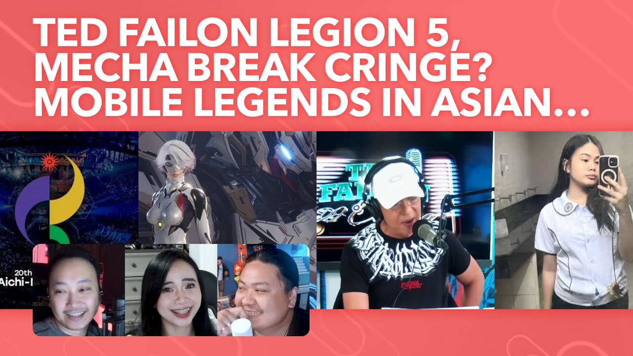 Ted Failon Lenovo Legion 5 Laptop, Mobile Legends Asian games, Sims 4 Patch, & Mecha Break Cringe?