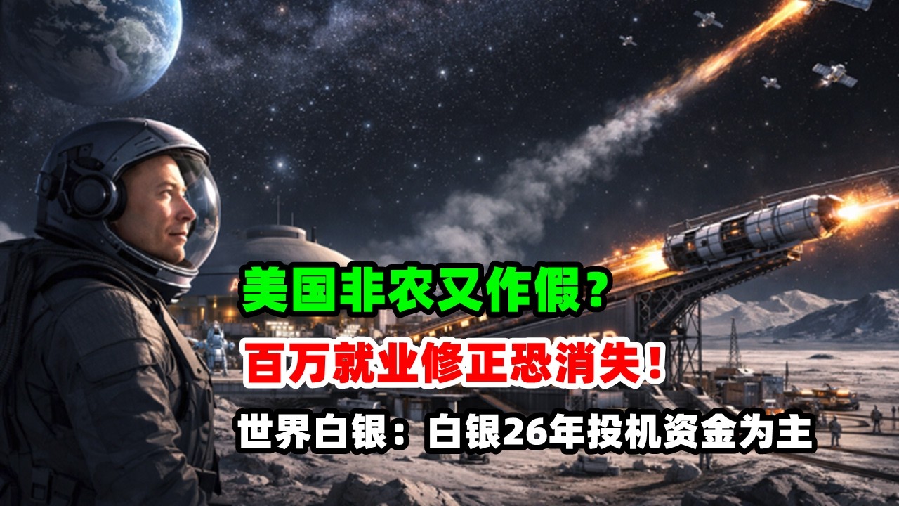 黄金价格走势：2月11日美国非农数据又又作假！百万就业数据恐消失！世界白银：今年白银投机资金主导行情！