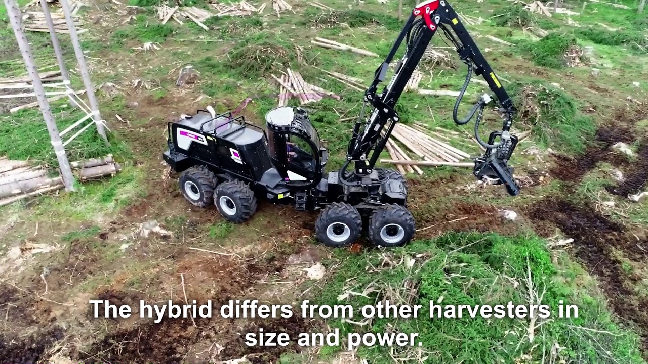 Logset 12H GTE Hybrid demo tour in Finland