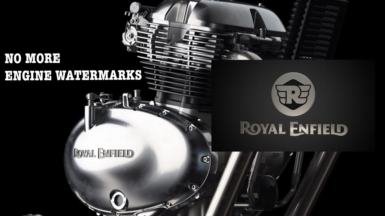 How to get rid of Engine casing water marks: Continental GT 650/ Interceptor 650 #continentalgt650