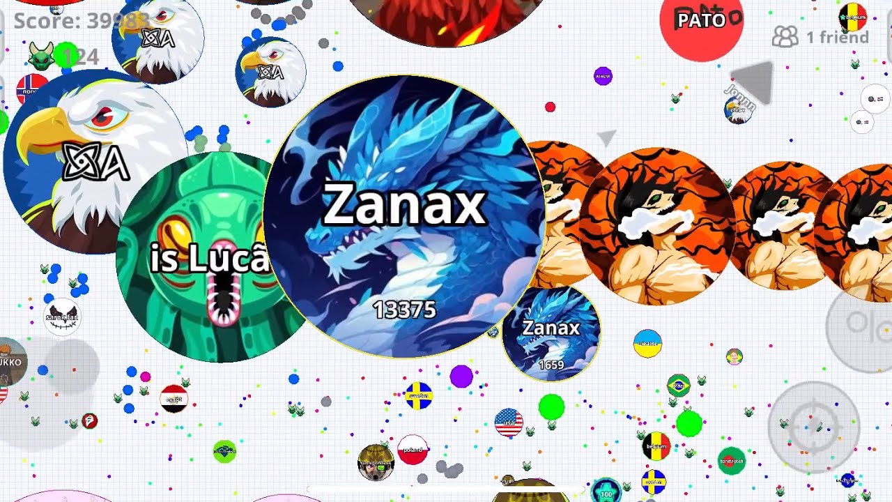 THAT WAS INSANE🔥 (AGAR.IO MOBILE)