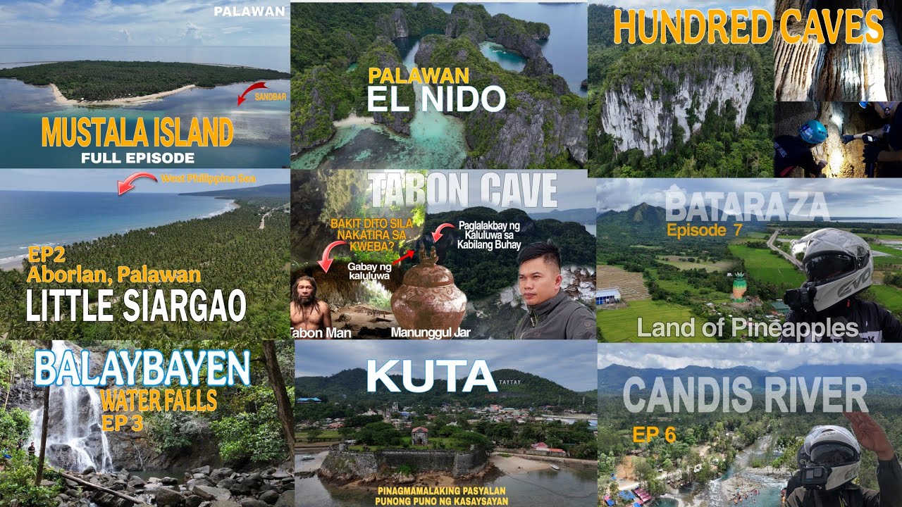 Mga SIKAT  na Lugar sa palawan