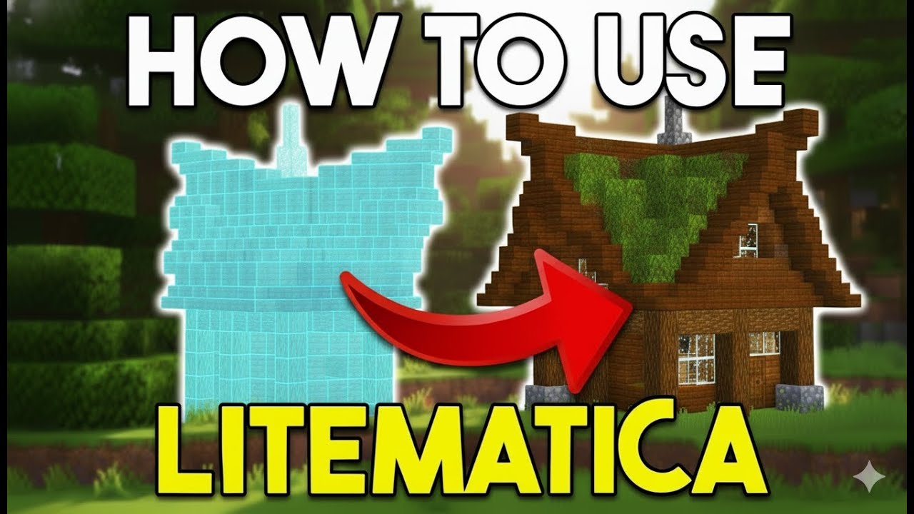 How to Use LITEMATICA in Minecraft? FULL TUTORIAL (2025)