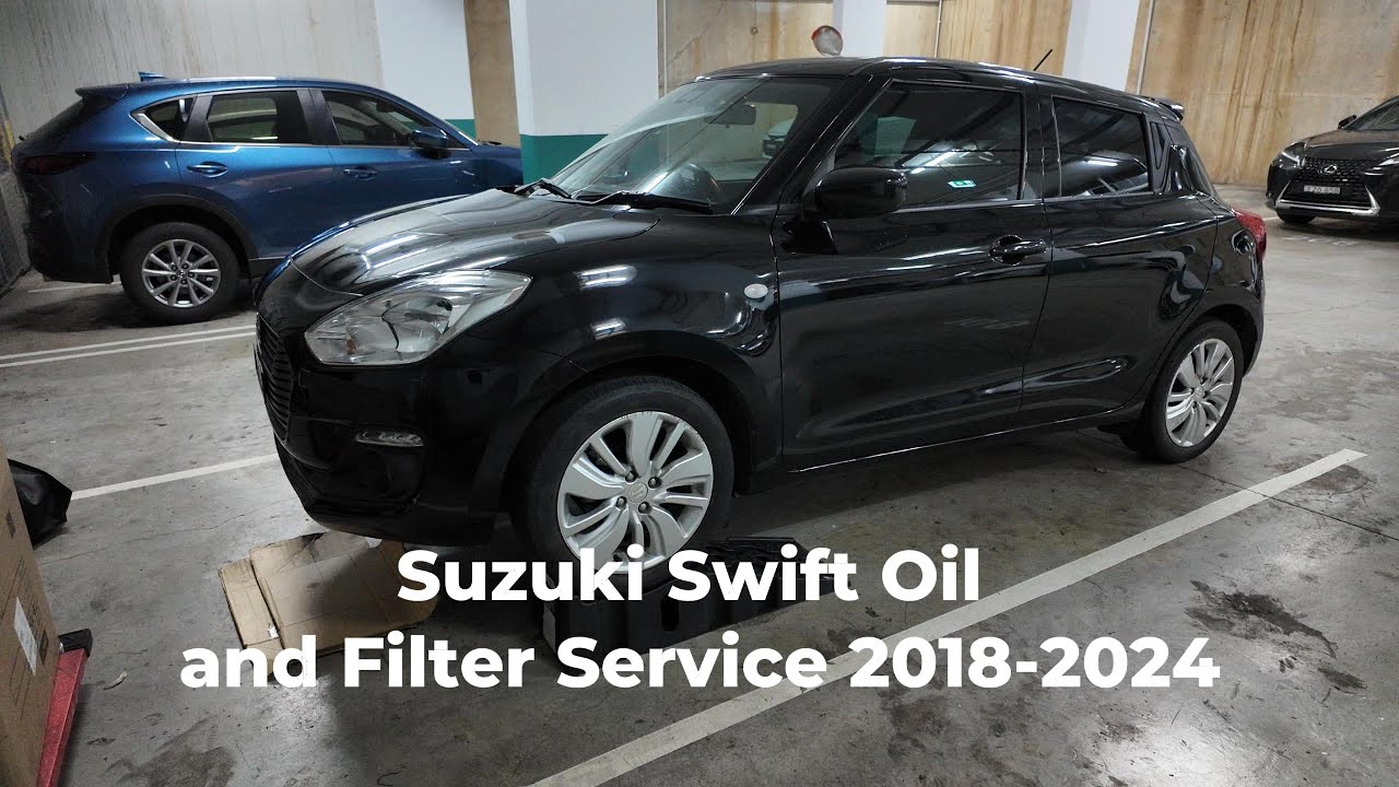 Замена масла и фильтра — Suzuki Swift 2018-2024