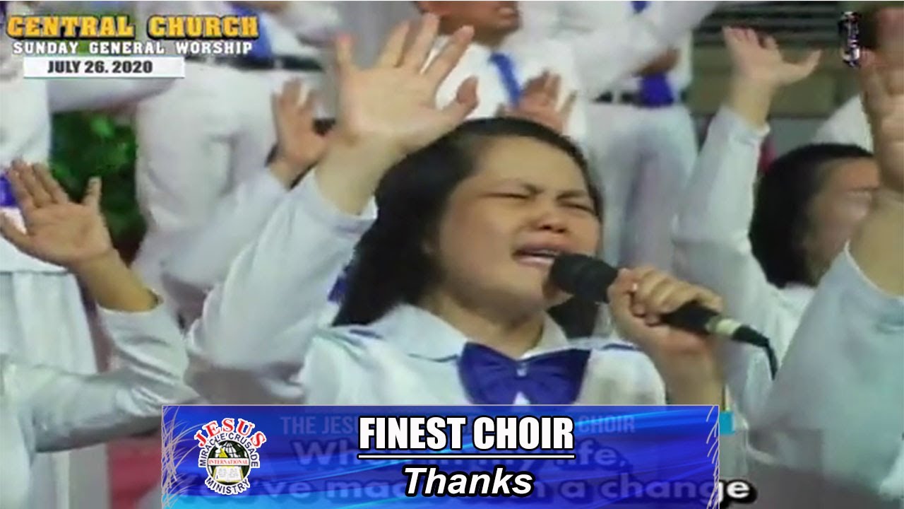 JMCIM | Thanks | Finest Choir | July 26, 2020