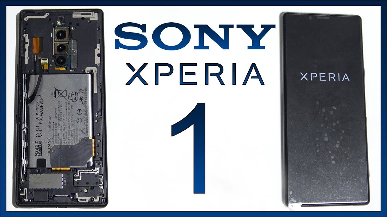 Руководство по разборке и ремонту Sony Xperia 1