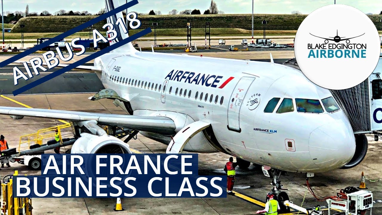 FLIGHT REVIEW | Air France | Airbus A318 | Paris to Birmingham | Business Class
