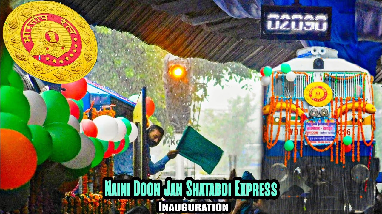 Naini Doon Jan Shatabdi Full Journey Coverage | Kathgodam to Rudrapur | Modified | Indian Railways!!