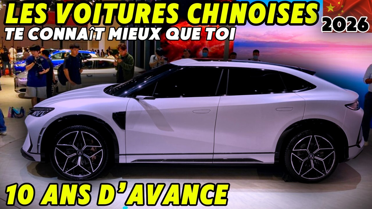 Ces voitures chinoises ont pris 10 ans d'avance ! technologie folle