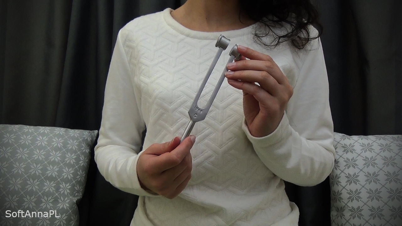 [ENG SUB] ASMR Harmonizing You with Tuning Forks l Binaural Polish Whsiper