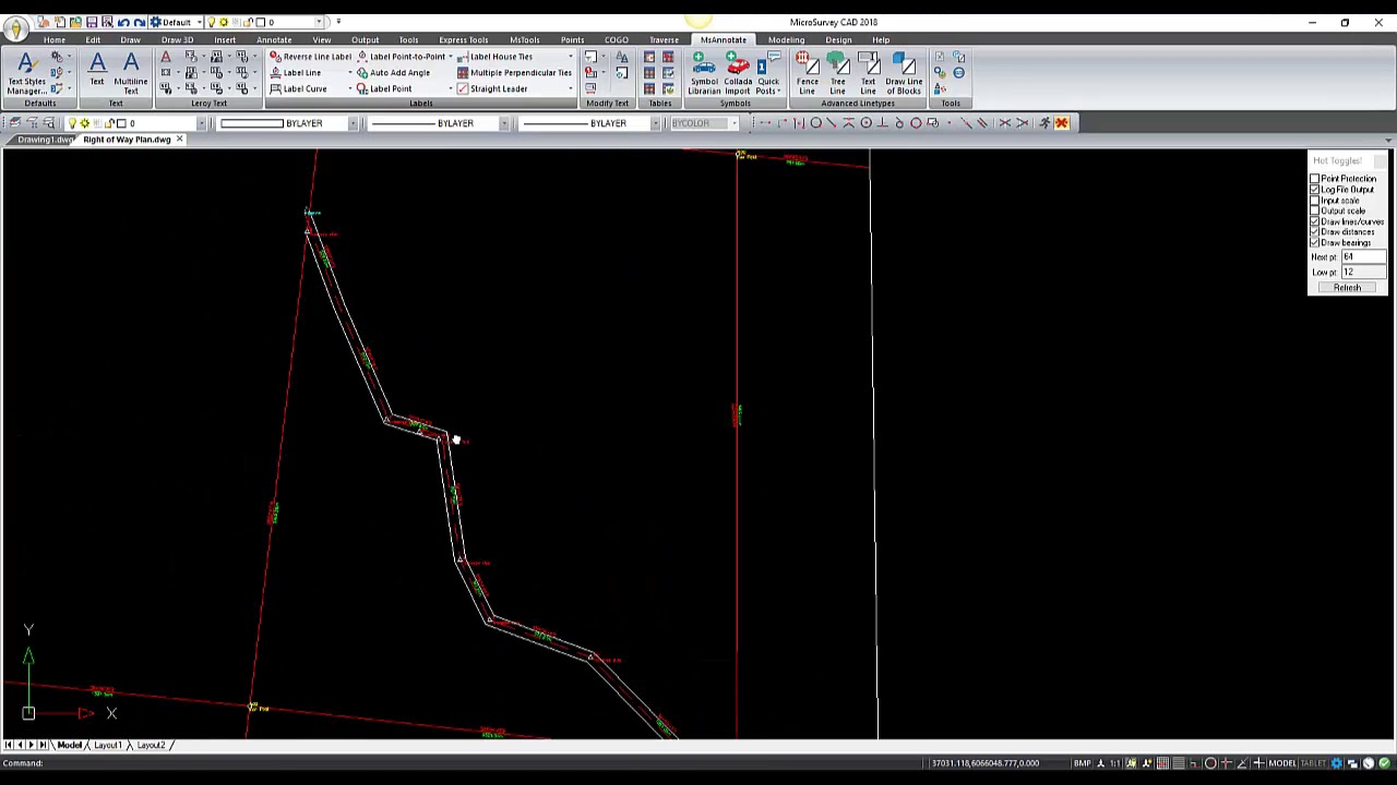 Label Polylines