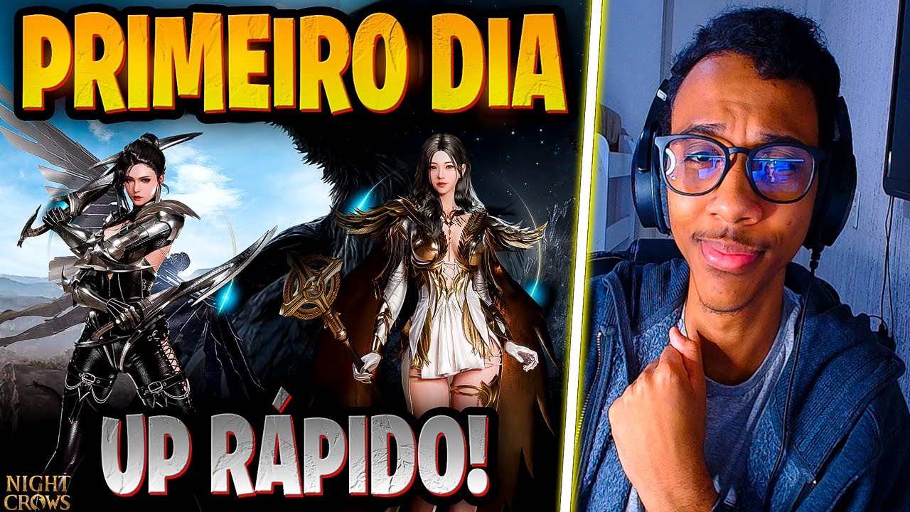 O que fazer no PRIMEIRO DIA de LANÇAMENTO EM NIGHT CROWS ??? ATENÇÃO | FAÇA TODOS OS DIAS!