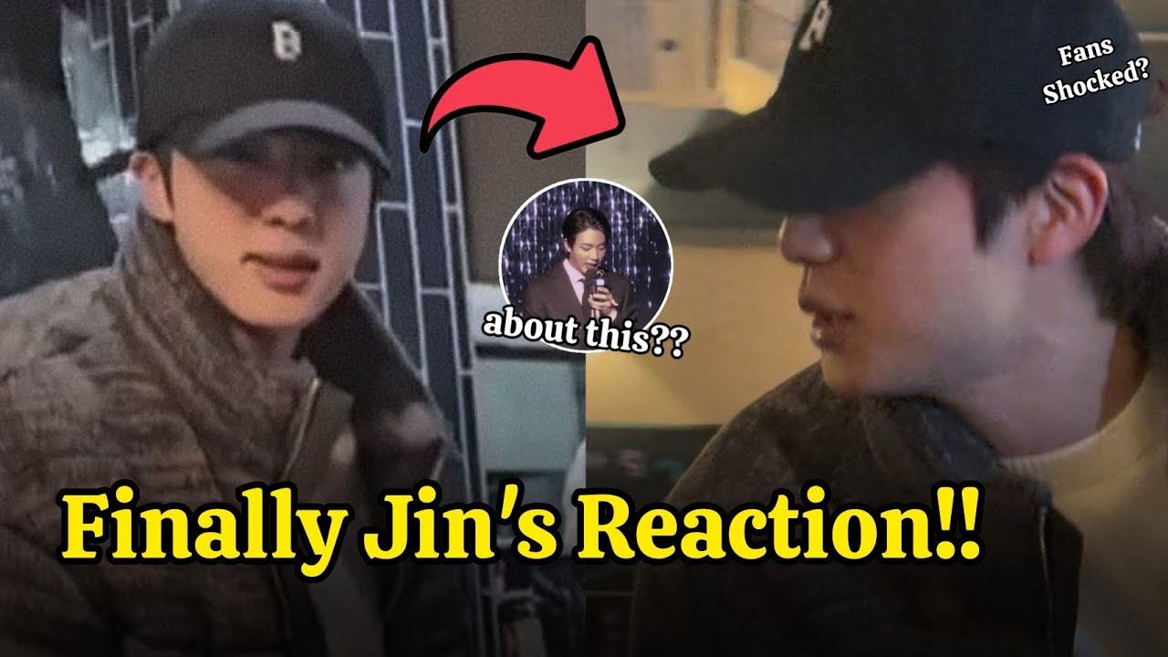 Jin Reaction This?! Jin Surprise Public After Win Leaves Fans Emotional!
