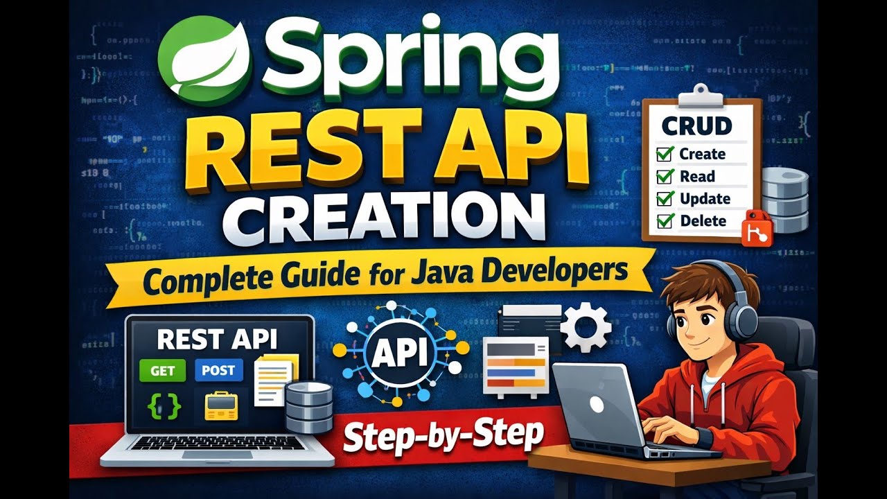 Spring REST API Creation | Complete Guide for Java Developers 🚀