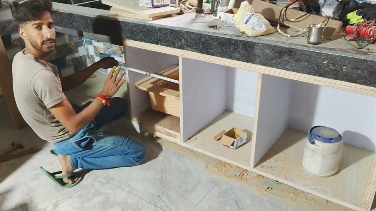 Becker basket 🧺 installation in modern kitchen 
