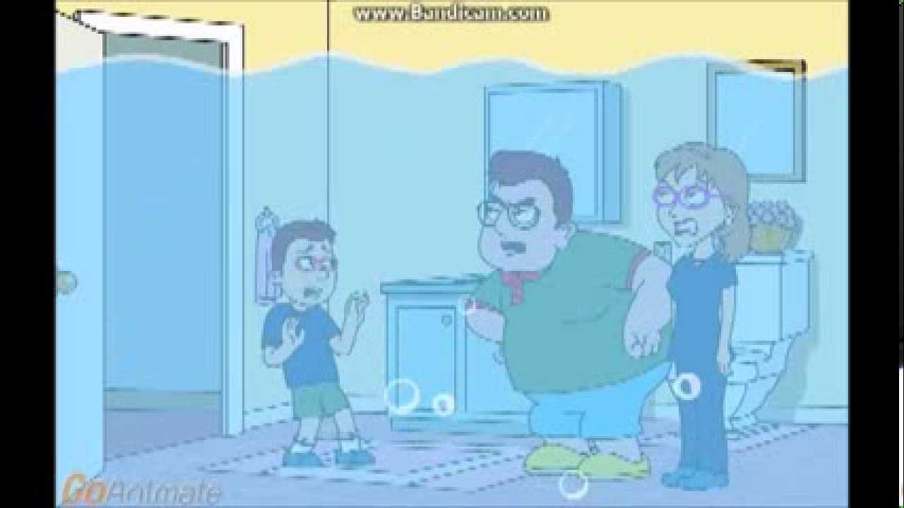 Eric overflows the toilet and gets grounded