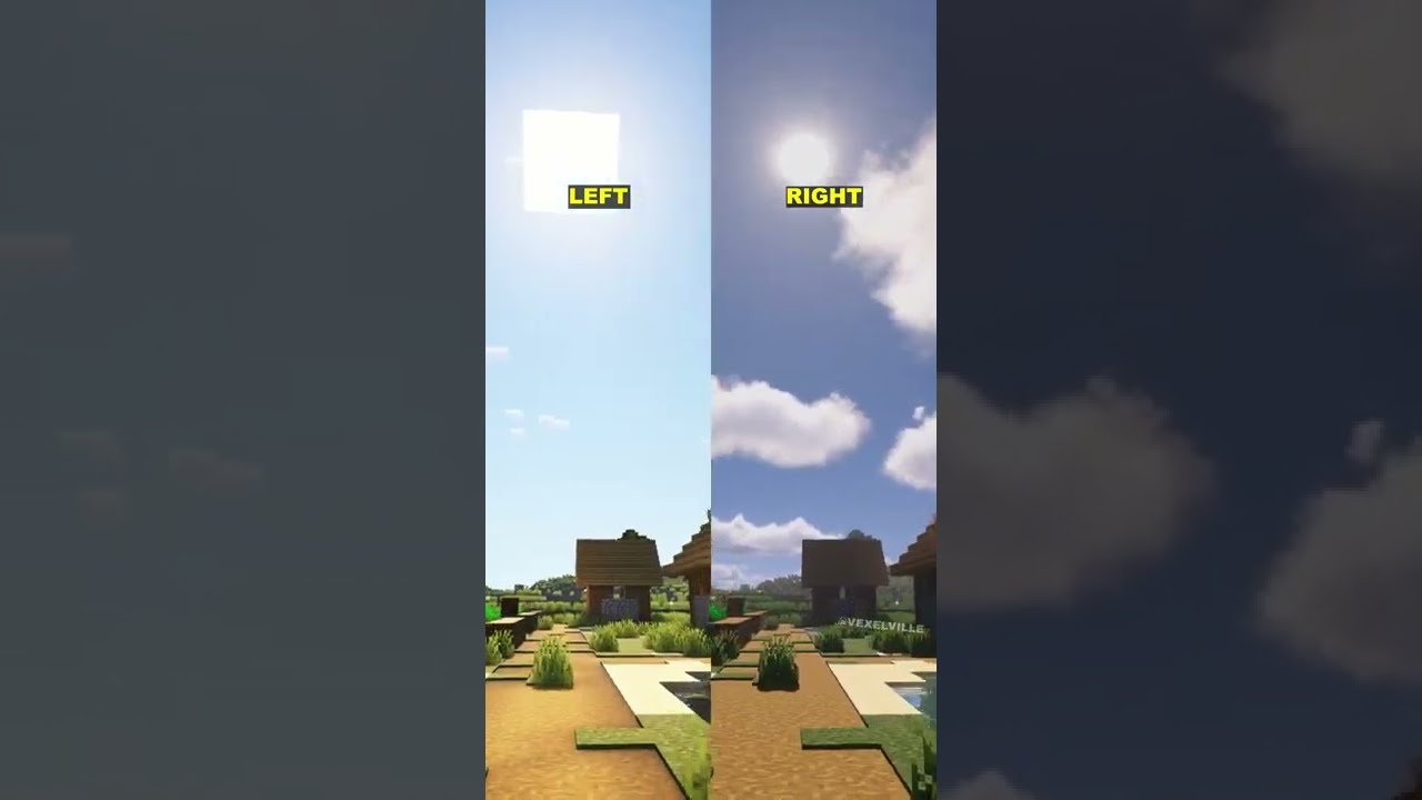 Pick Your Side of Minecraft Clouds