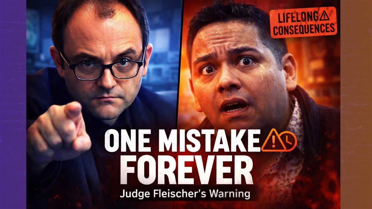 Judge David Fleischer’s Shocking Lifetime DWI Warning | Real Courtroom Drama Unfolds