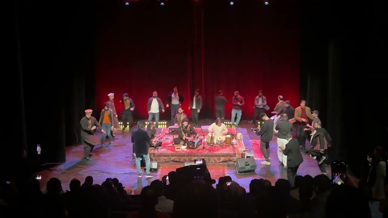 Shamali Afghan Attan in Stockholm Sweden - Mast Attan- Pashto mast Attan