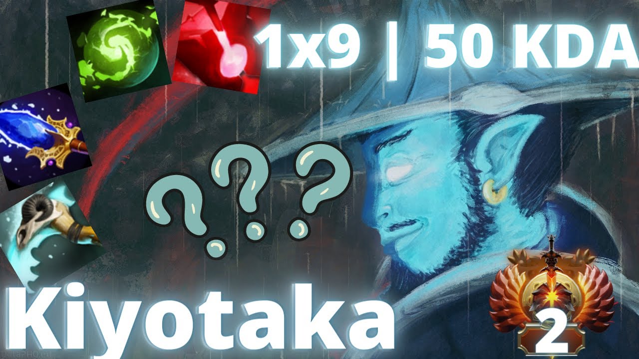50 КДА! Топ 2 ранг Шторм Спирит тащит игру! - Kiyotaka Storm Spirit DOTA 2