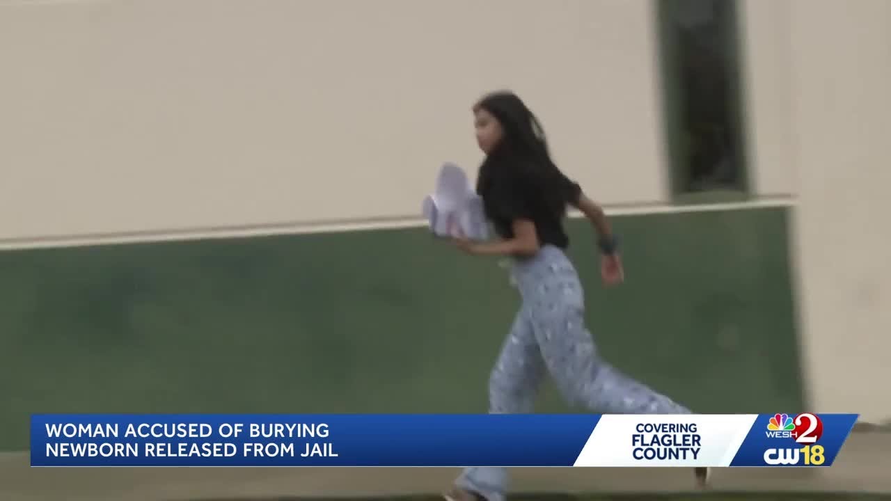 College student accused of letting her newborn die, burying baby in yard bonds out
