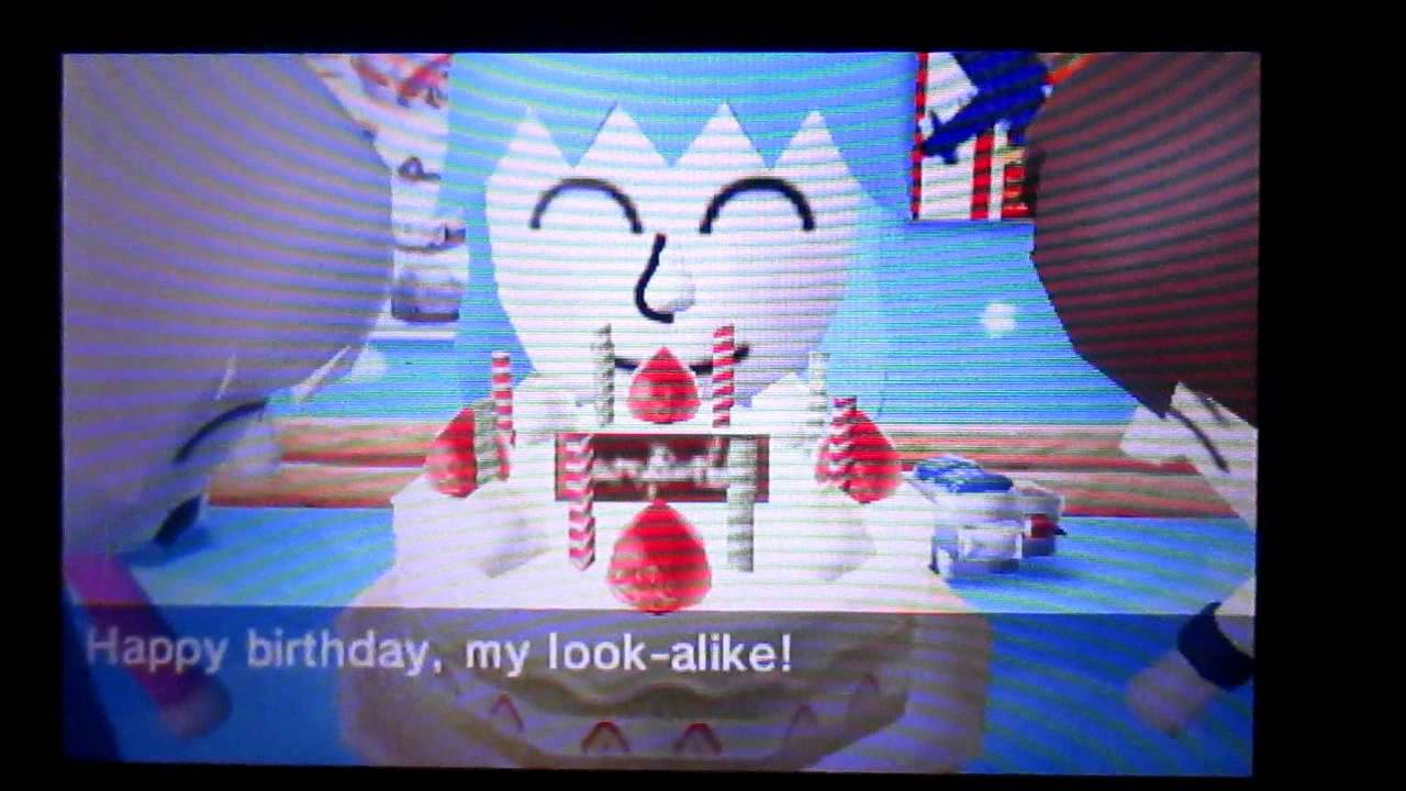 Tomodachi Life Happy birthday to me!~ Mii News my birthday news! ^_^