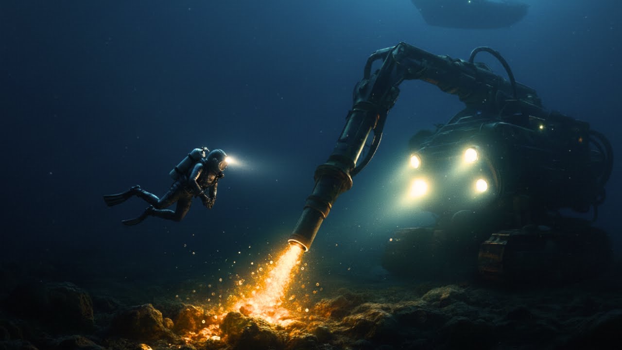 How It's Made - Deep Ocean Gold Recovery - Realistic Underwater Mining
