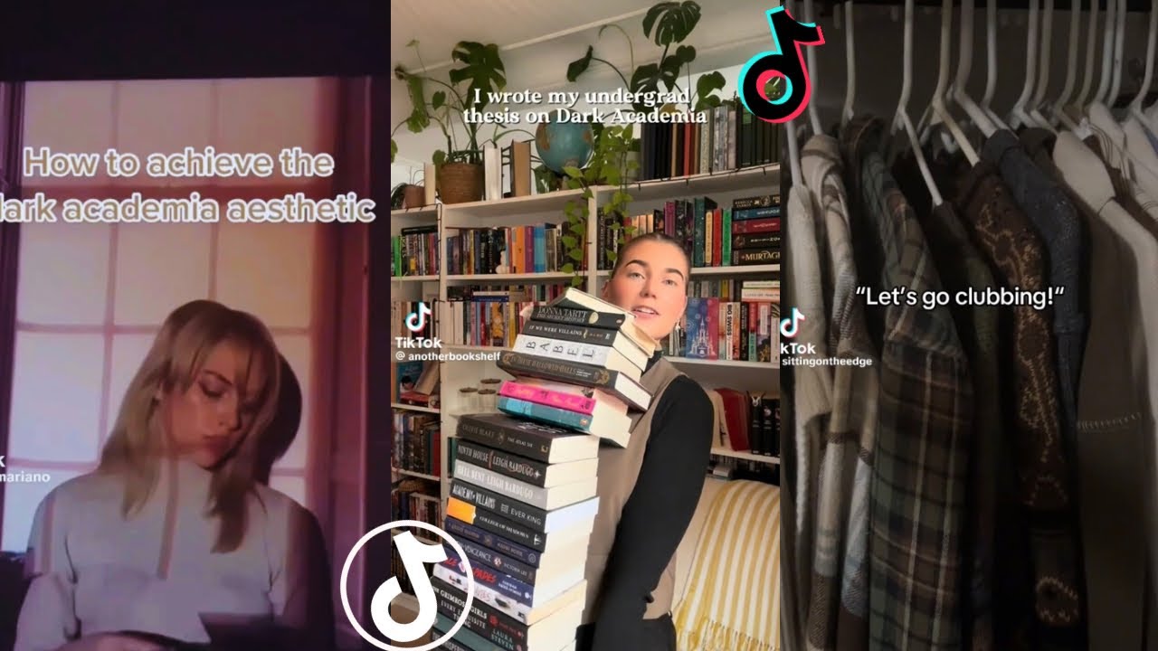 📚☕ Как быть в Dark Academia | Эстетическая подборка TikTok ✨🖤