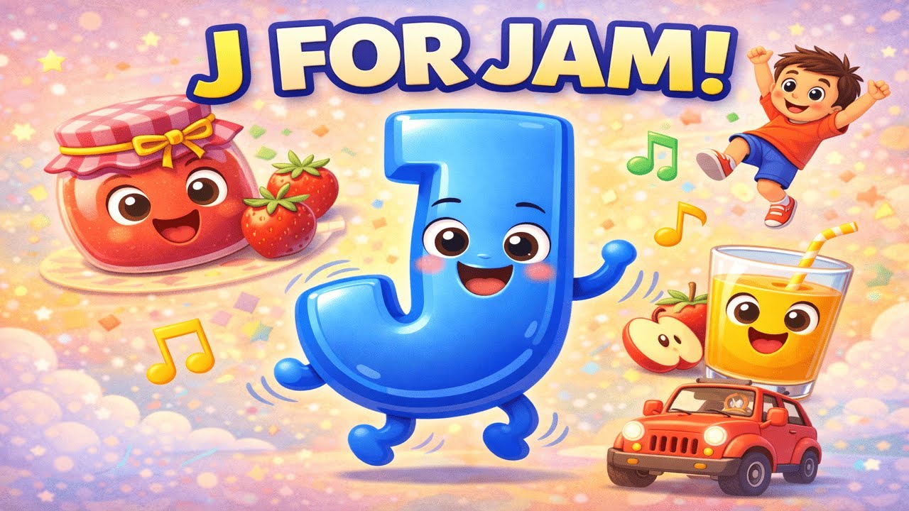 Letter J Song | Phonics Song for Kids | J Says /j/ | Learn Alphabet J with @ChuchuCoco