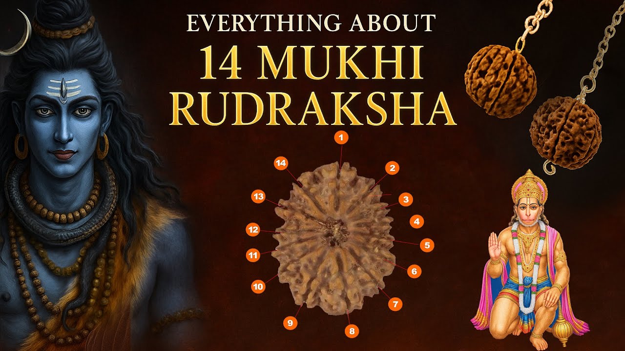 14 मुखी रुद्राक्ष के बारे में सब कुछ   | Everything About 14 Mukhi Rudraksha |