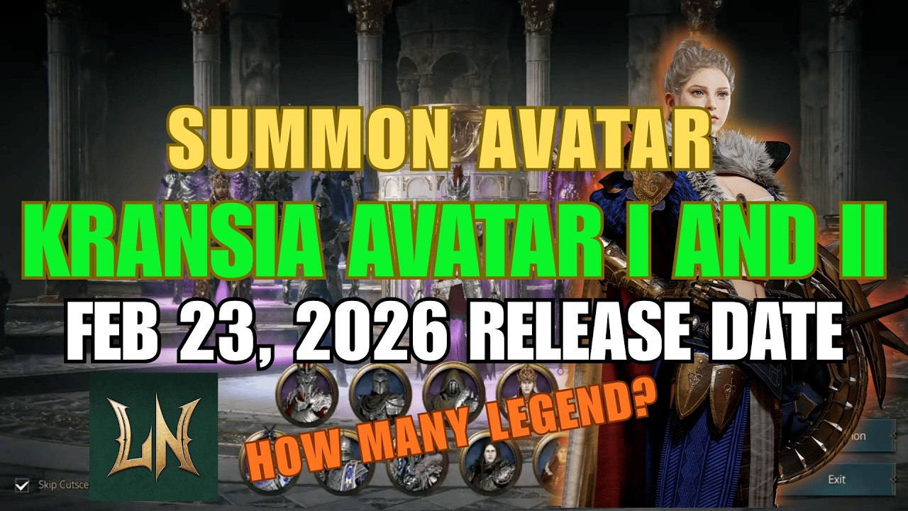 Summon Avatar - Kransia Avatar I / II - Lordnine Infinite Class #lordnine #mmorpg