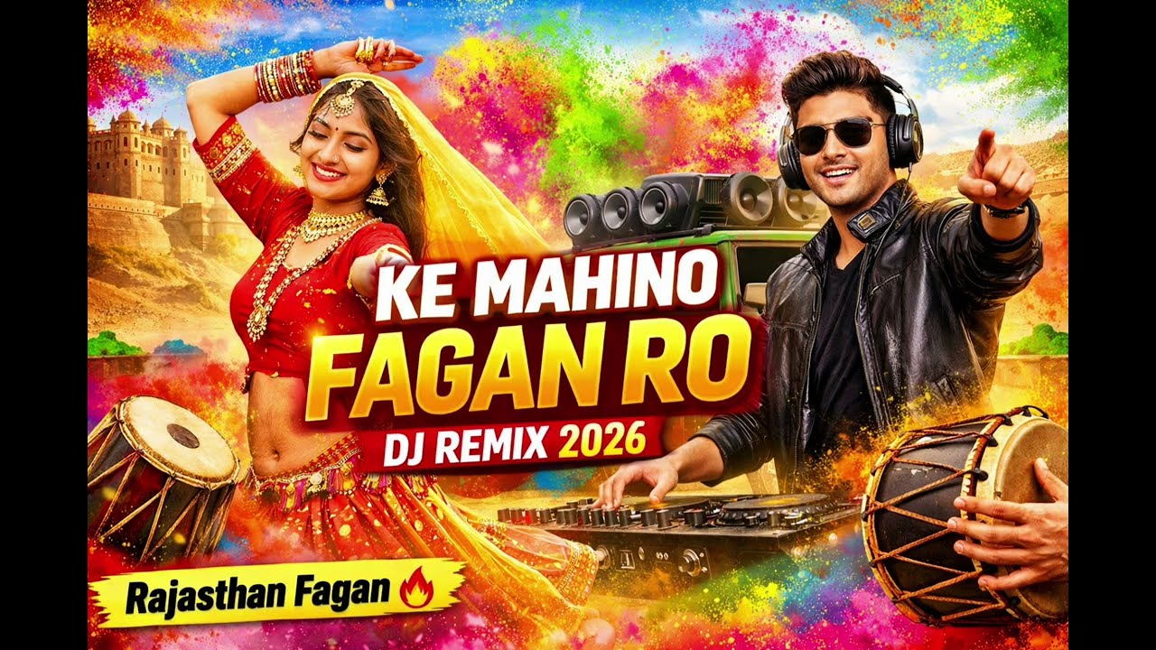 Ke Mahino Fagan Ro || DJ Remix 2026 || Rajasthani Fagan Song || Holi Special