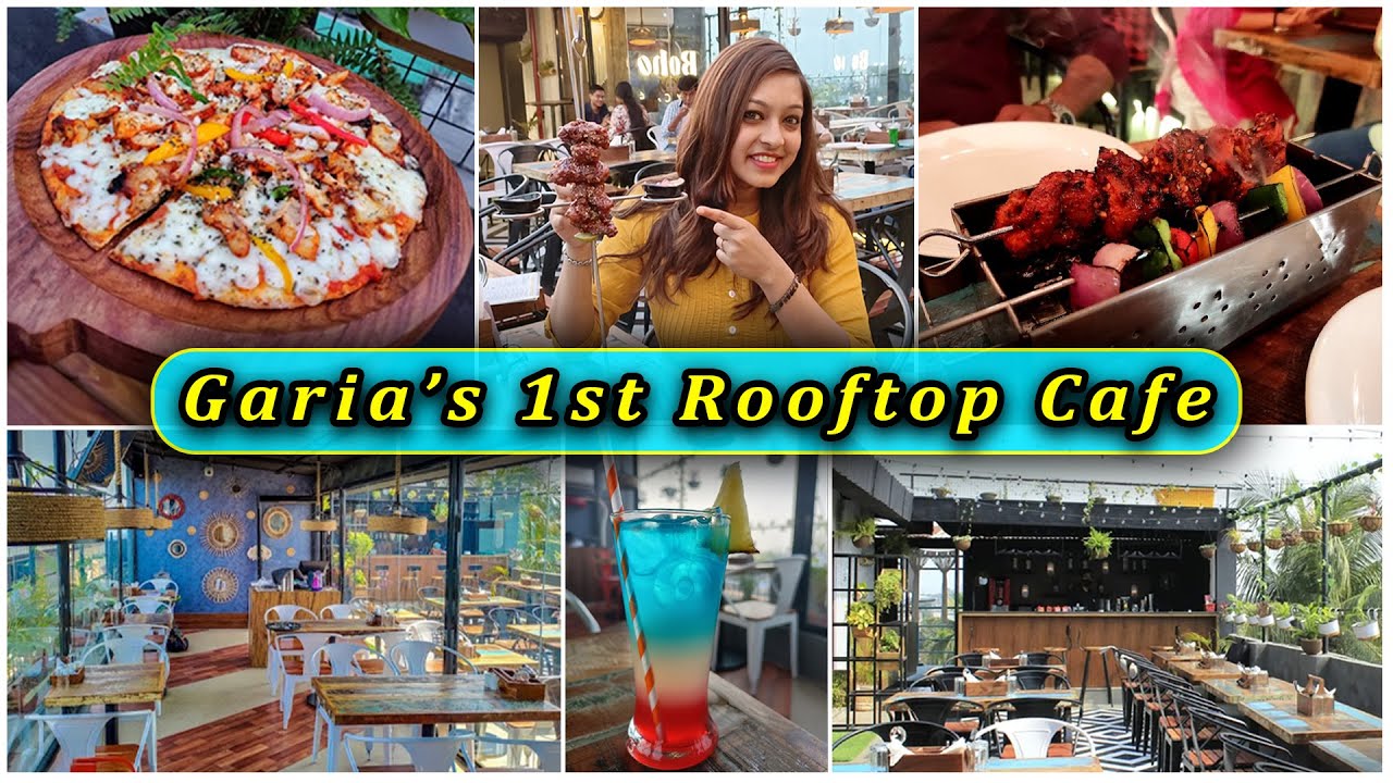 Boho The Sky Cafe || Garia's 1st rooftop cafe ||  Cheapest Rooftop cafe in kolkata || Rooftop Cafe