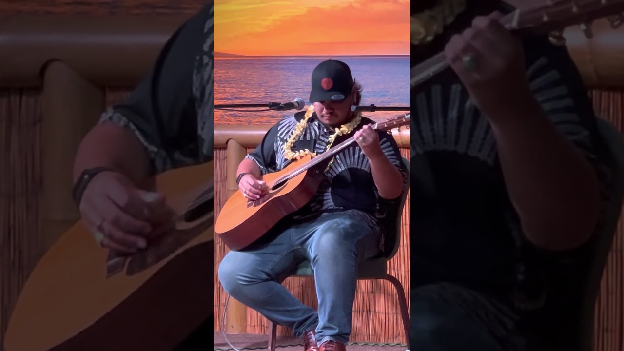 Sean Parks plays Opihi Moemoe at Maui's Slack Key Show