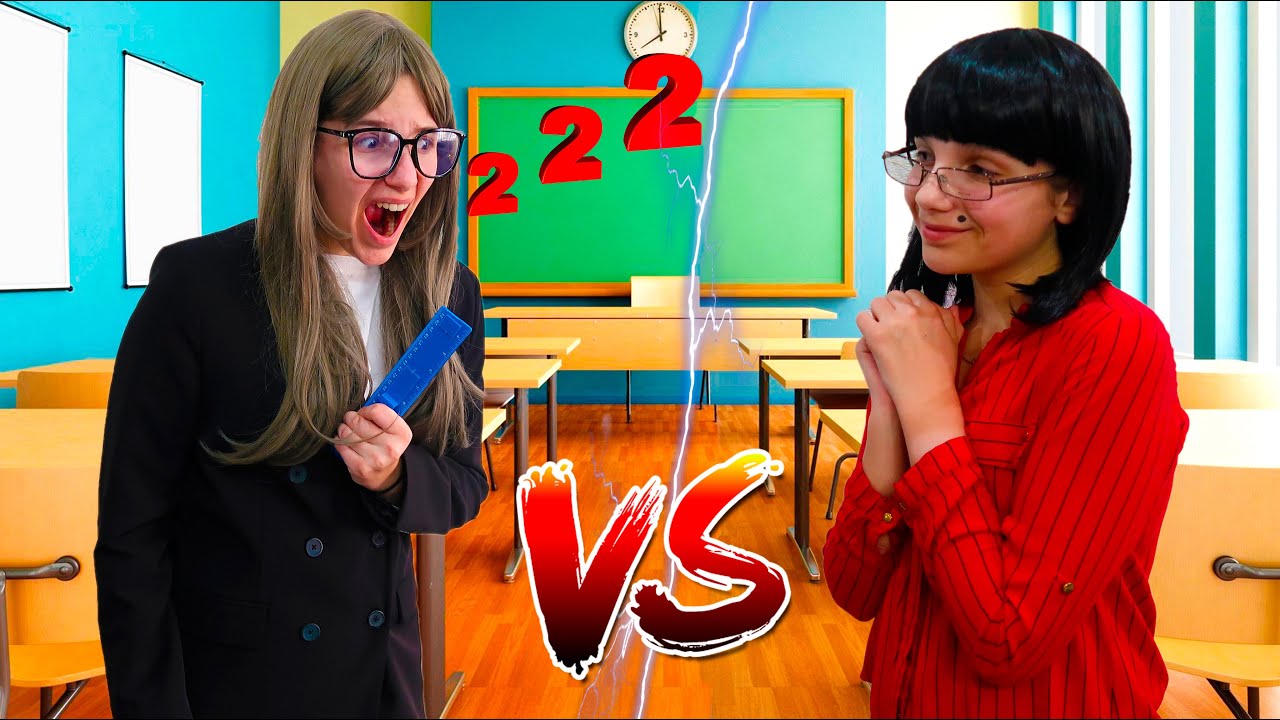 Profesoara REA VS BUNA la Scoala