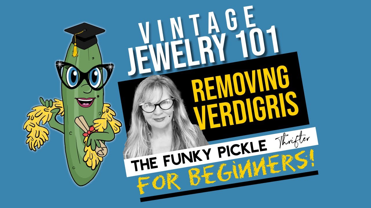 How to Remove Verdigris from Vintage Jewelry Repair Educational Tips Tricks 101
