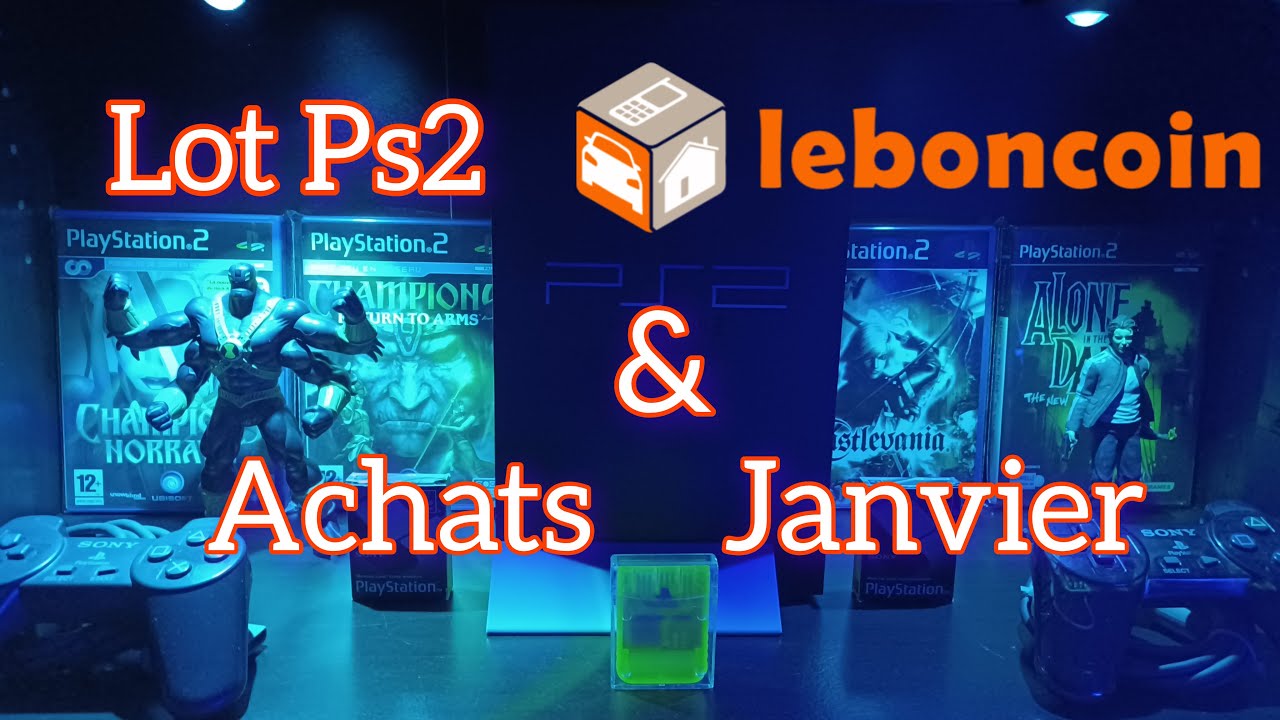 ☆59 - Lot Ps2 LBC et achats Janvier #unboxing #gaming #playstation #dreamcast #retrogaming #ps1 #ps2