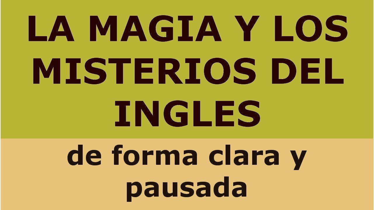 CURSO INGLES COMPLETO con Rodrigo (Cont. versión Renovada)