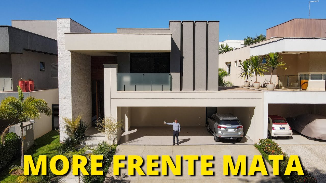BELÍSSIMA RESIDÊNCIA FRENTE MATA À VENDA NO JARDINS VERONA | GOIÂNIA