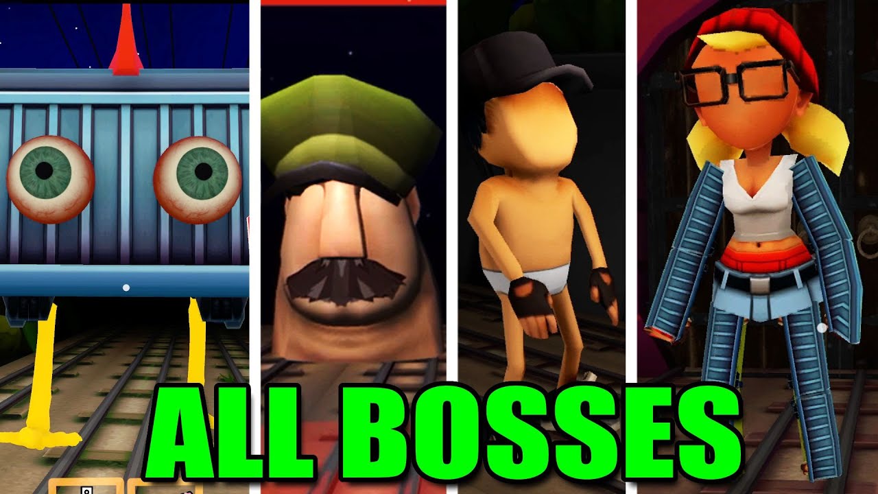 SUBWAY HORROR: CHAPTER 1-2 | ALL BOSSES & CUTSCENES | ALL SECRETS