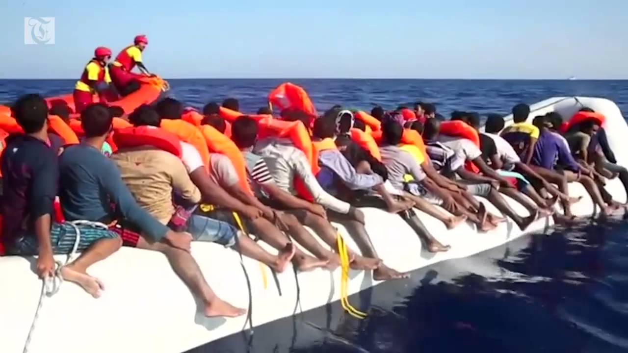 Refugees Rescued off Libya Coast