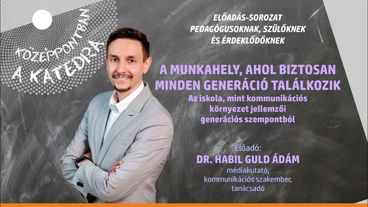 Dr. habil Guld Ádám: A munkahely, ahol biztosan minden generáció találkozik