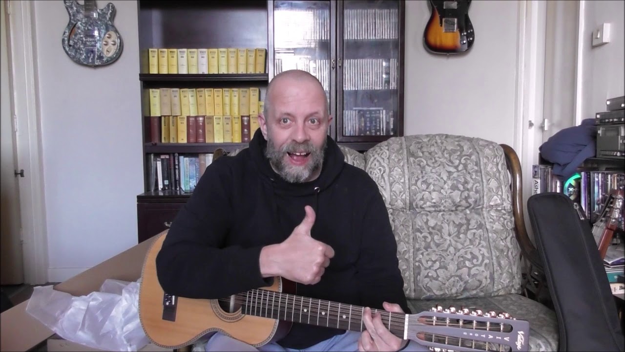 Vintage Paul Brett 12 String Viator Guitar. Pt-1 Unboxing